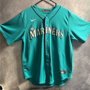 Nike Seattle Mariners Ken Griffey Jr #24 Jersey Men’s Large Teal MLB